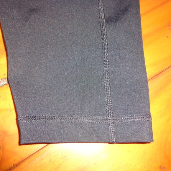 90° DEGREE BY REFLEX Leggings L Black Side Pockets Stretchy Surge Stitching - Picture 10 of 15